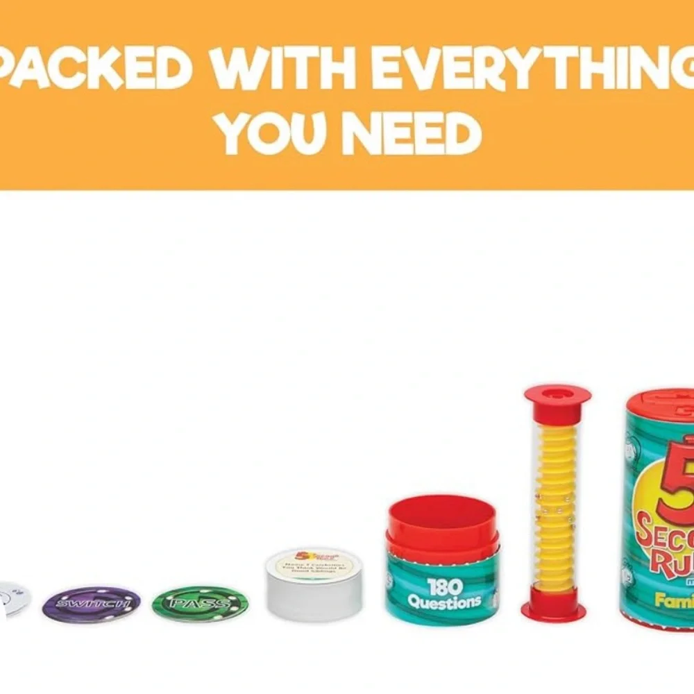 5 Second Rule Game Family Edition (Mini Tube)